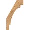 Ekena Millwork 5 1/2"W x 16"D x 28"H Merced Smooth Knee Brace, Western Red Cedar BRC06X16X28MRC00SWR - alternate 2